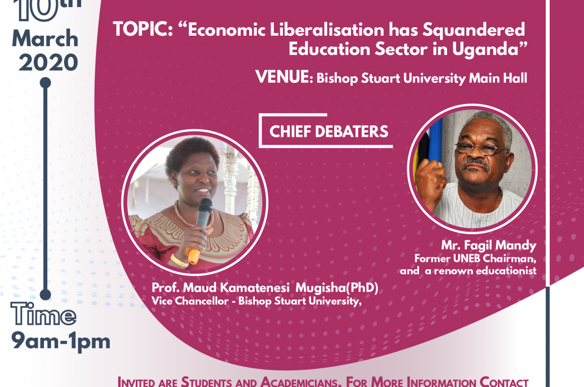 Bishop Stuart University set to host an open debate BSU Open debate