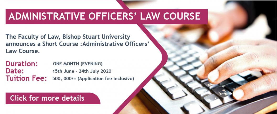 Administrative officers law short course (With an Oil and Gas Component)