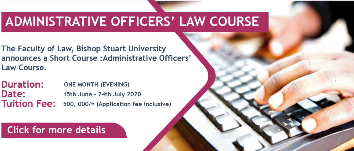 Administrative officers law short course (With an Oil and Gas Component)