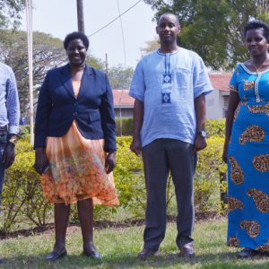 Incoming UCU Vice-Chancellor pays a courtesy call to Bishop Stuart University