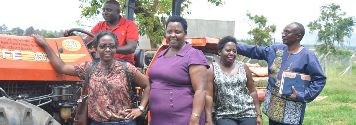 NAADS impressed with agriculture projects at Bishop Stuart University