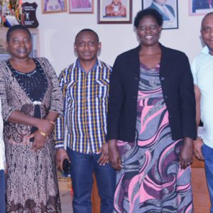 TAC volunteers posing for a photo with Vc, US, DQA and AR
