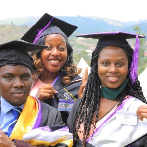 A section of graduands at BSU's 16th Graduation ceremony held on Friday 26th March 2021