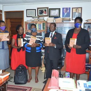 Official launch of Amb. Butagira's book and donation to BSU