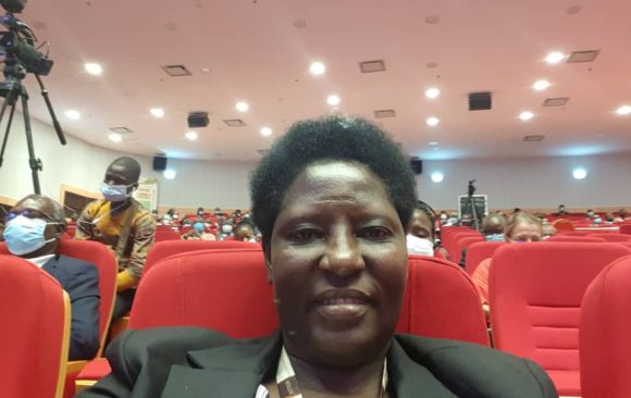 Prof. Maud Kamatenesi Mugisha at the RUFORUM Triennial Conference and 7th African Higher Education Week