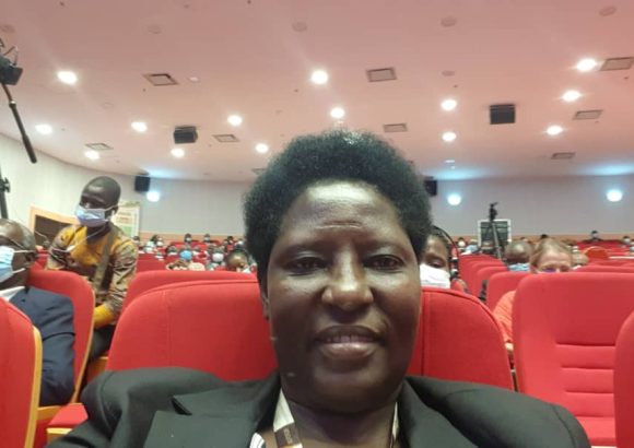 Prof. Maud Kamatenesi Mugisha at the RUFORUM Triennial Conference and 7th African Higher Education Week