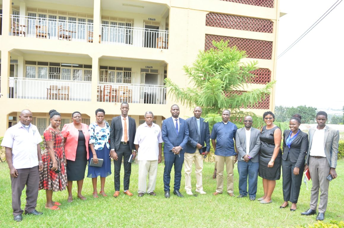 Group photo of a committee selected to head the arrangements ahead of the event