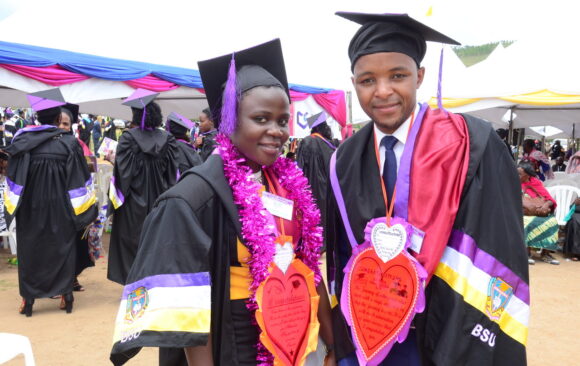 Graduands at the 15th BSU graduation ceremony _2019