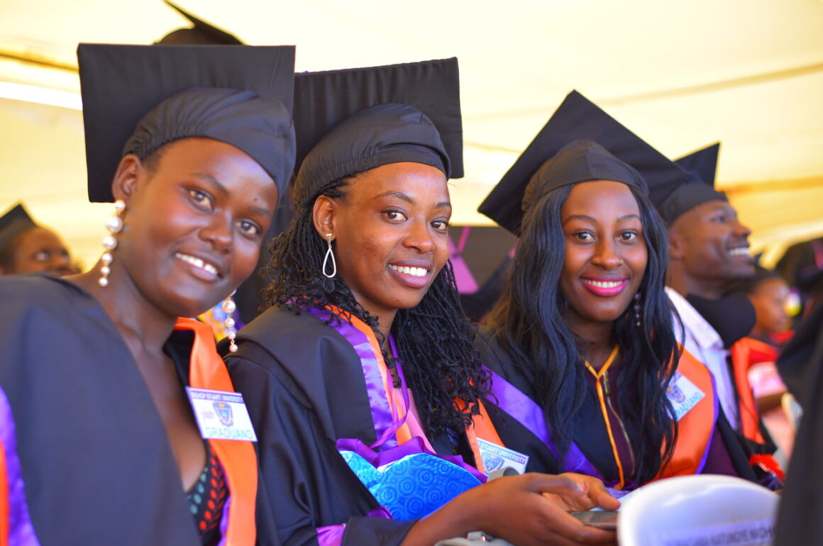 Graduands from the Faculty of Education Arts and Media Studies at the 17th graduation of BSU _6th May 2022