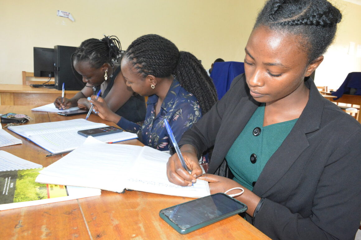 Law Students in a discussion at the Faculty of Law. Taken _3rd May 2022