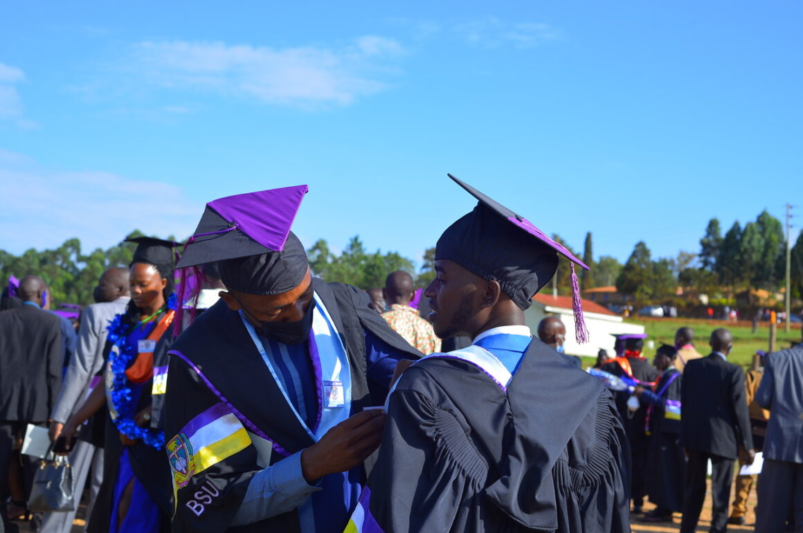 Graduands during the 17th graduation