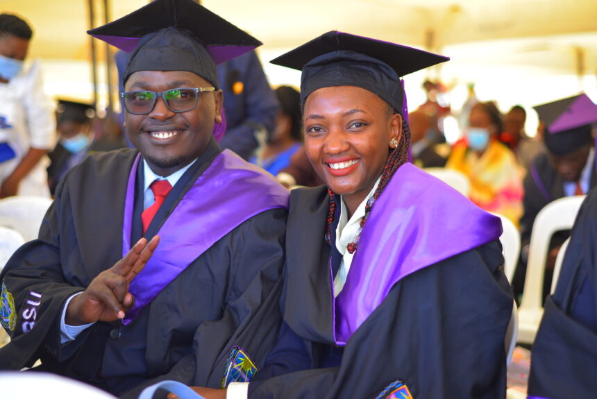 Some of Bachelor of Laws Graduands at the 17th Graduation Ceremony of BSU