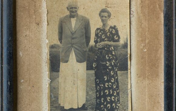 Bishop Simon Cyril Edgar Stuart and the wife, Mary Stuart