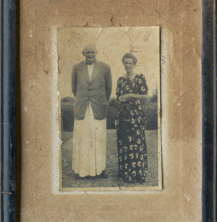 Bishop Simon Cyril Edgar Stuart and the wife, Mary Stuart