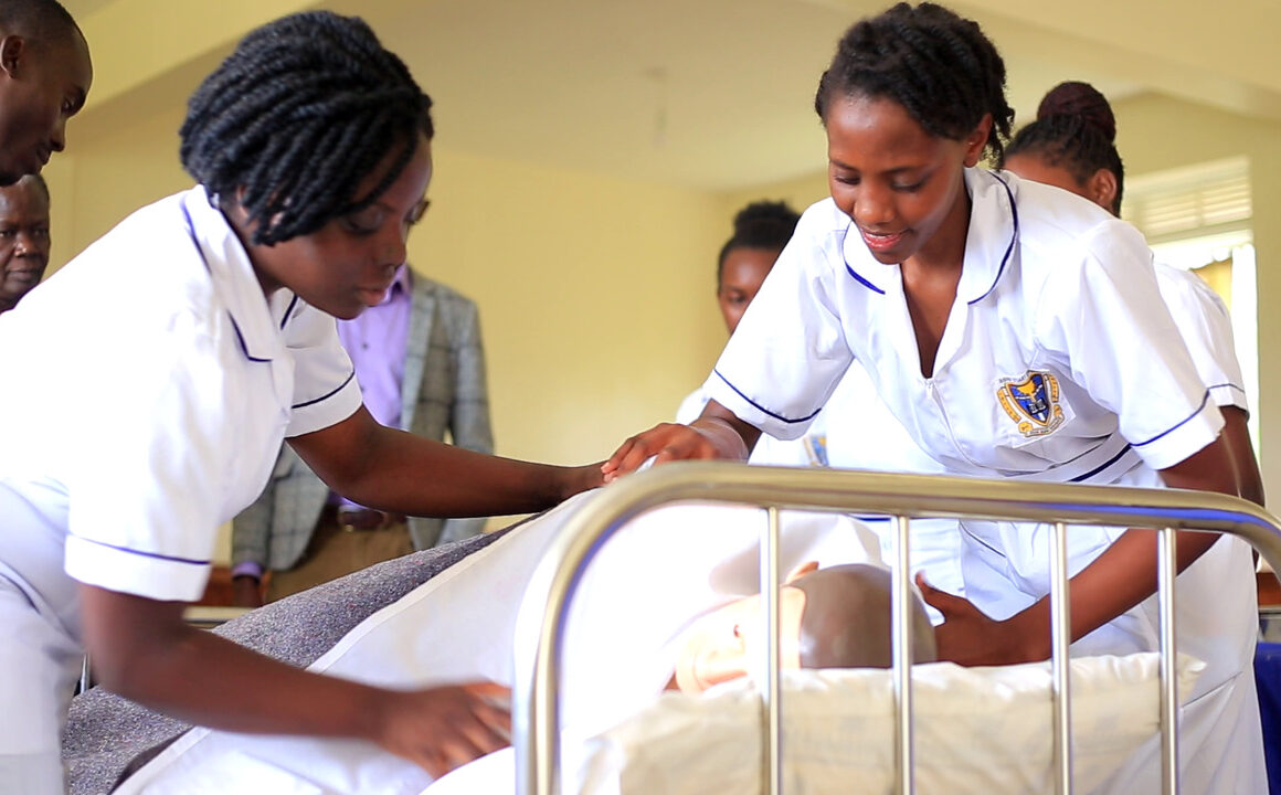 Nursing Students in a practical session _Ruharo campus Advert: Call for Applications – April Intake 2023/24