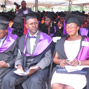 A section of Law graduates during the 14th Graduation of BSU 12th Oct_ 2018