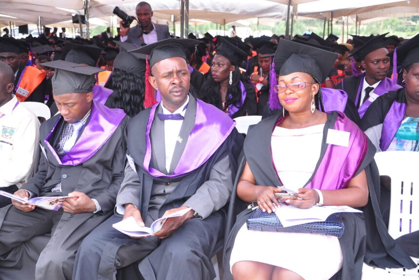 A section of Law graduates during the 14th Graduation of BSU 12th Oct_ 2018