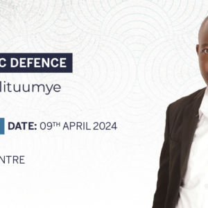 PhD Defense -Mr. Micheal Balituumye