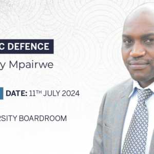 PhD Defence – Anthony Mpairwe
