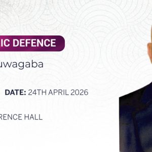PhD Defence – Elias Nuwagaba