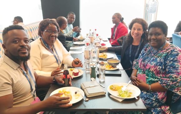 Bishop Stuart University is represented by Assoc. Prof. Rebecca Kalibwani, Dean of the Faculty of Agriculture, Environmental Sciences and Technology.