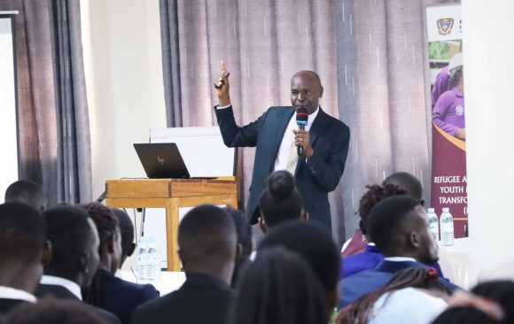 Vice-Chancellor, Prof. John Mugisha Tips BSU Students’ Leadership