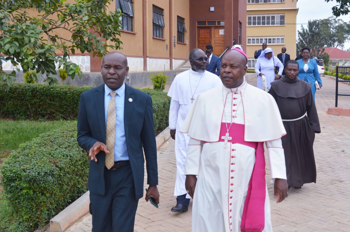 4 Archbishop Lambert Bainomugisha Visits BSU for his 4th Annual Pastoral Visit