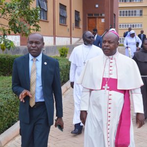 Archbishop Lambert Bainomugisha Visits BSU for his 4th Annual Pastoral Visit