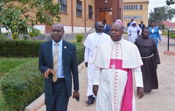 Archbishop Lambert Bainomugisha Visits BSU for his 4th Annual Pastoral Visit