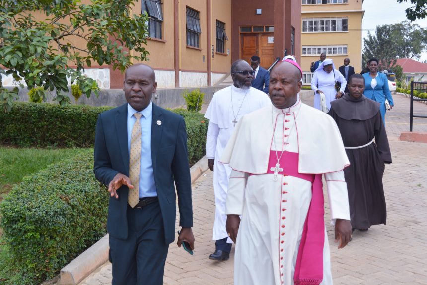 Archbishop Lambert Bainomugisha Visits BSU for his 4th Annual Pastoral Visit