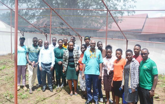 BSU Partners with Ministry of Water and Environment for Bamboo Propagation Training