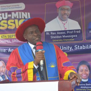 Bishop Stuart University concludes Mini Mission Week with Admissions Ceremony Bishop Stuart University concludes Mini Mission Week with Admissions Ceremony