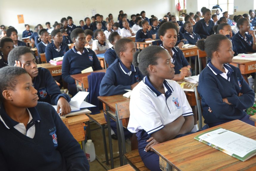 BSU Holds Guidance Session at Masheruka Girls Secondary School