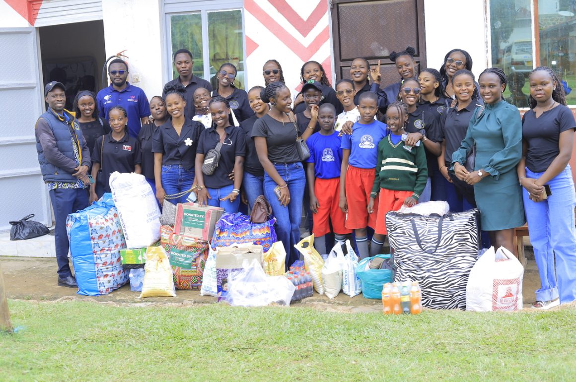 BSU Female Law Students Support Vulnerable Children in Mbarara