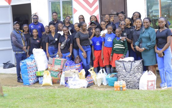 BSU Female Law Students Support Vulnerable Children in Mbarara BSU Female Law Students Support Vulnerable Children in Mbarara
